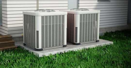 Heat pump outdoor units
