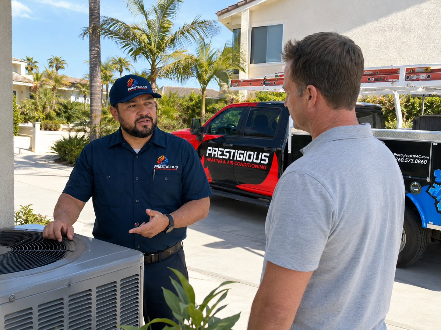 Carlsbad CA homeowner dealing with a hot room after new HVAC system installation
